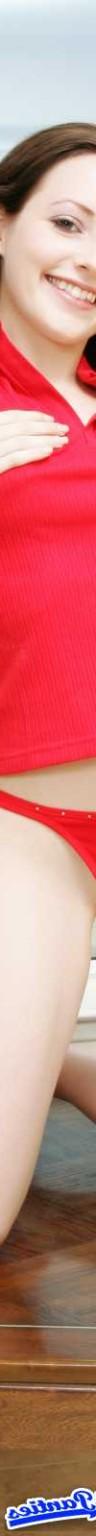 18P Tabitha red thong panties