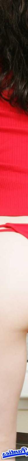 18P Tabitha red thong panties