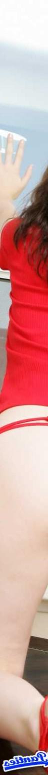 18P Tabitha red thong panties