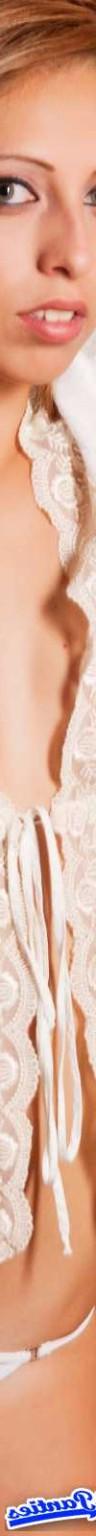 18P Tina white cotton thong