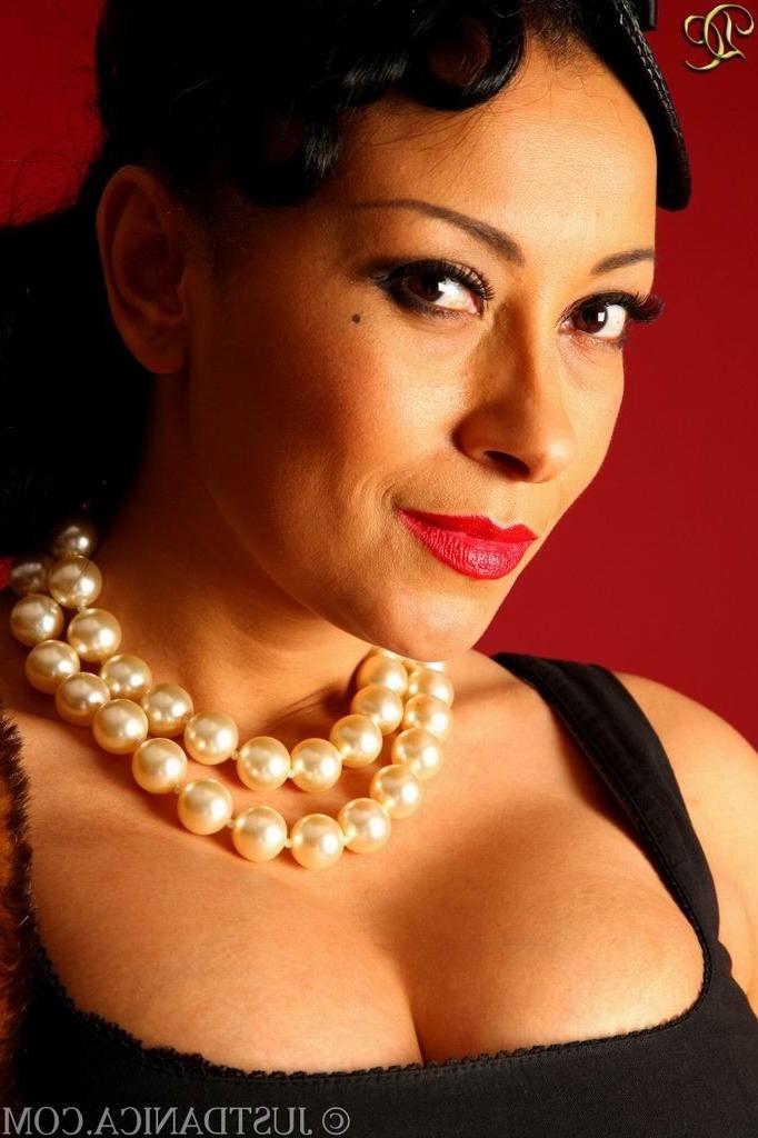 16P Busty Danica Collins in glamour outfit