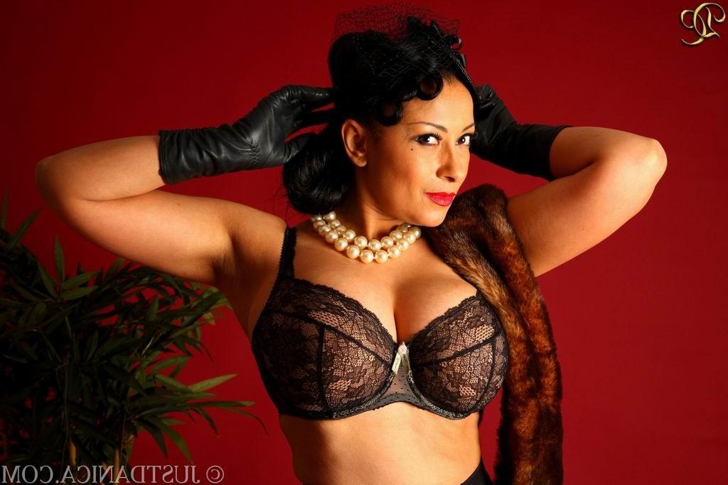 16P Busty Danica Collins in glamour outfit
