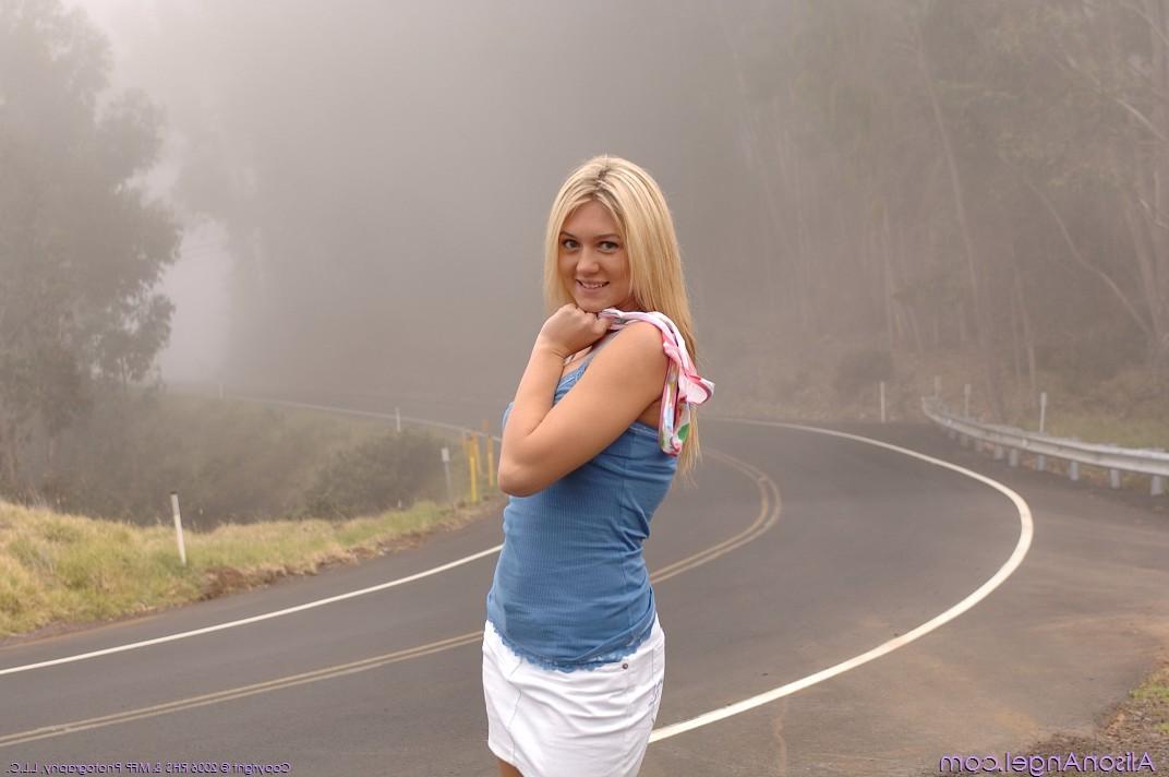 16P Heavenly Gorgeous Blonde Alison Angel Naked