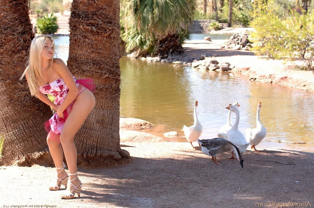 16P Heavenly Gorgeous Blonde Alison Angel Naked