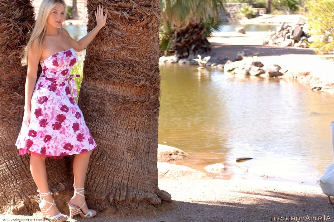 16P Heavenly Gorgeous Blonde Alison Angel Naked