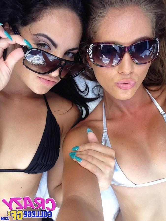 13P She was in a tiny bikini that practically exposed her pussy and tits