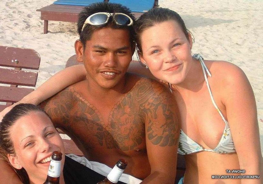 12P Bikinis slide down uncovering babes' hot tits