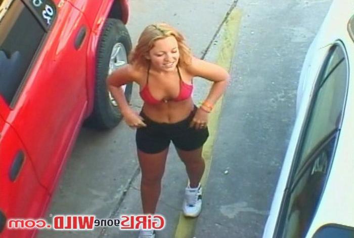 15P Wild young bikini babes show off their firm asses and tits
