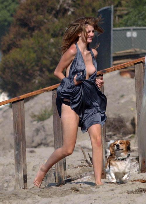 15P Thin celeb Mischa Barton topless and in bikini