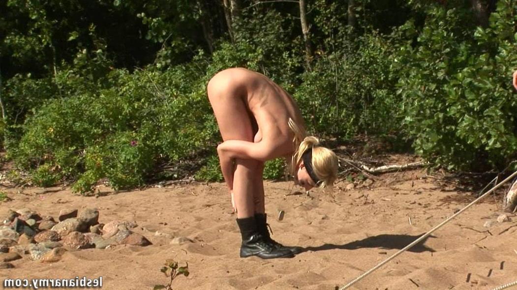12P Hard nude military train-up and dildo-fucking