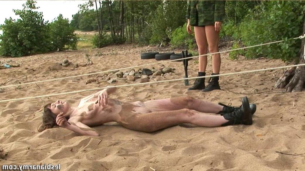 7P Sergeant trains and strapons a lesbian swaddie