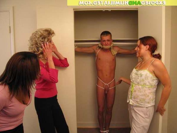14P Guy gets tied up and women handled