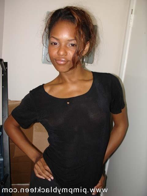 16P Ghetto teen gets pimped out in fishnets before taking a fat cock fucking