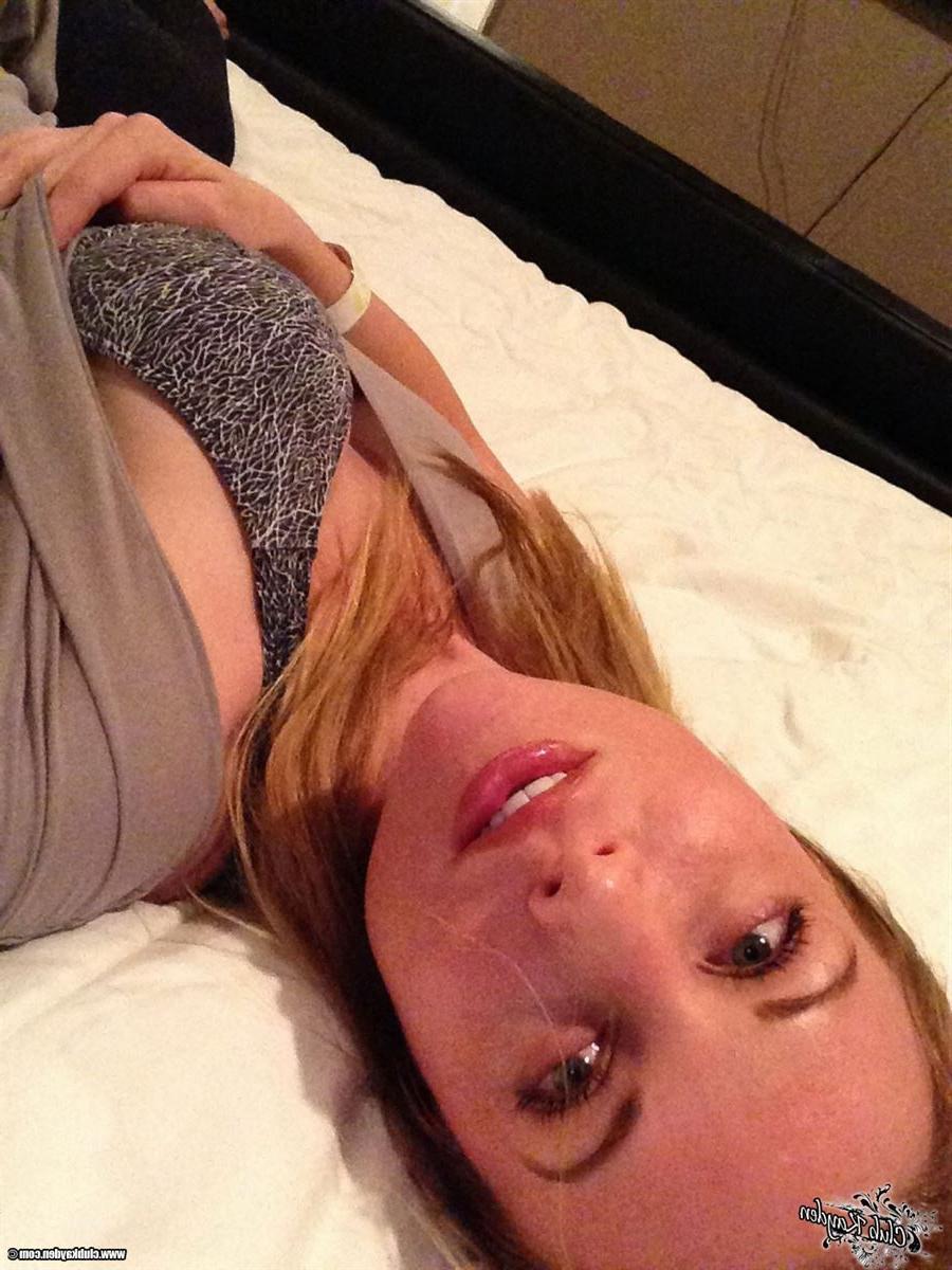 16P Kayden Kross takes photos of herself in a sexy pink thong