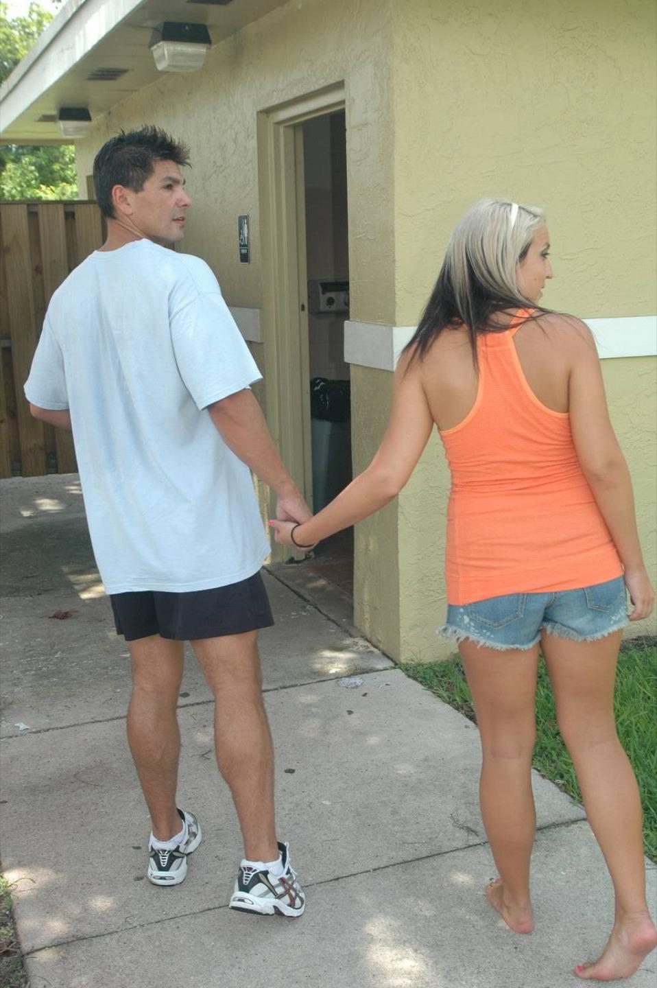 16P Cute blonde wife cheating on hubby
