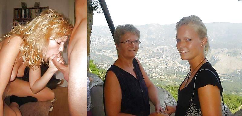 25P Before And After Blowjobs