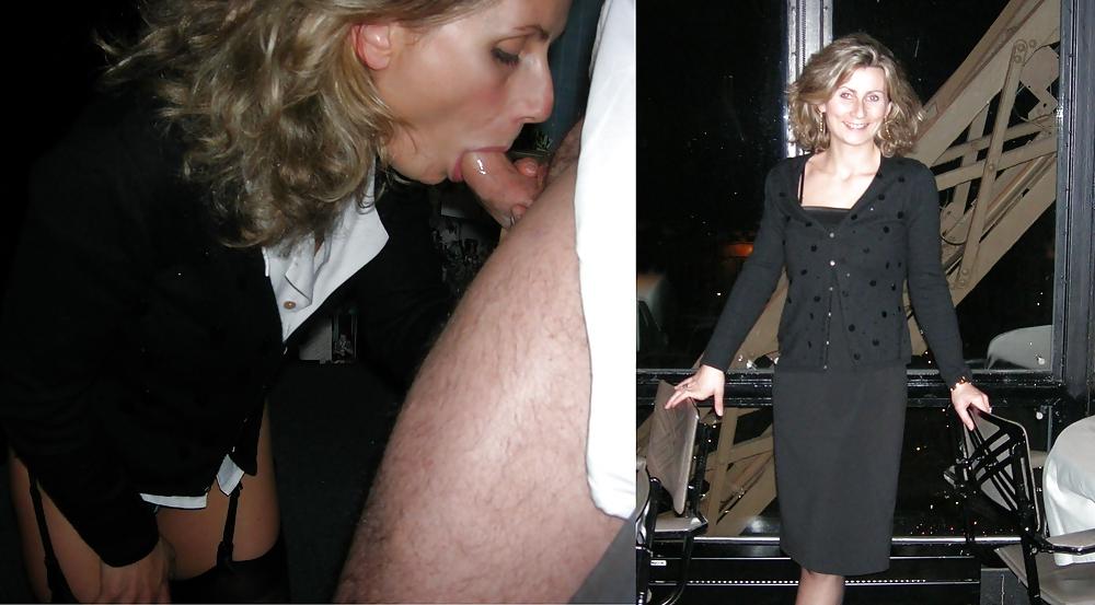 25P Before And After Blowjobs
