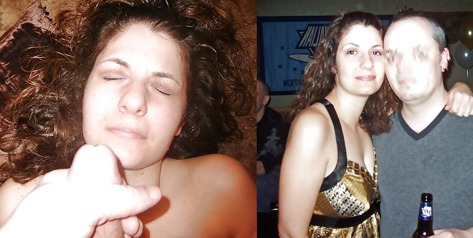 25P Before And After Blowjobs
