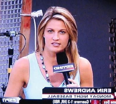 14P Erin Andrews glamorous sportscaster shows her good looks