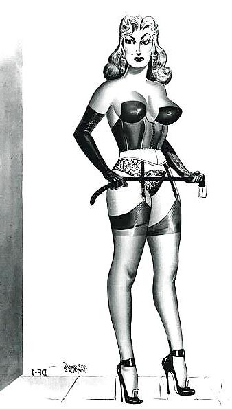 25P Thematic Drawn Porn Art 8 - Femdom (1)