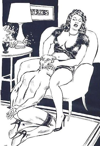 25P Thematic Drawn Porn Art 8 - Femdom (1)