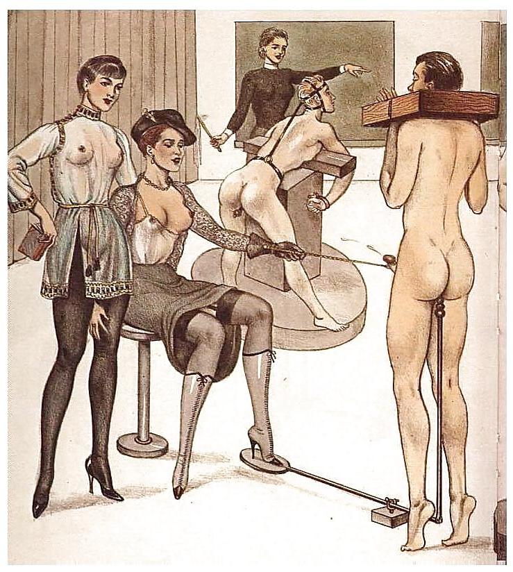 25P Thematic Drawn Porn Art 8 - Femdom (1)