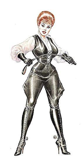 25P Thematic Drawn Porn Art 8 - Femdom (1)