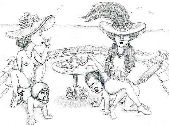 25P Thematic Drawn Porn Art 8 - Femdom (1)