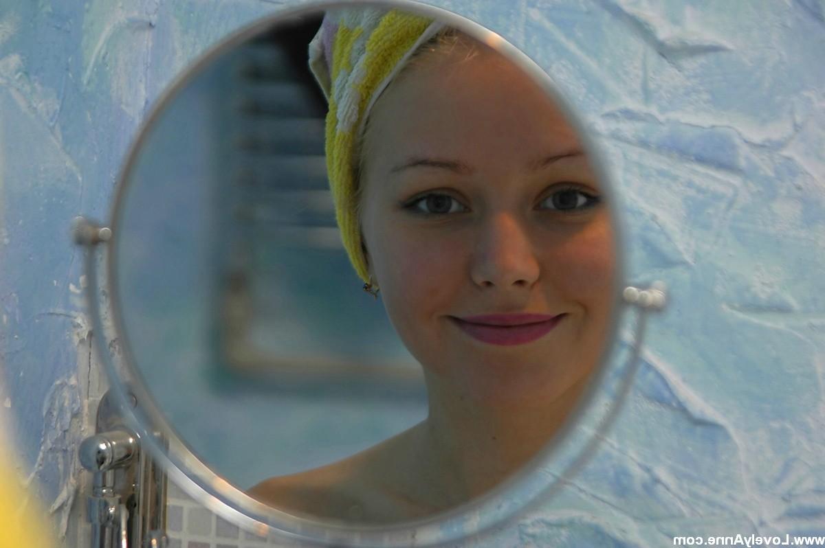 15P anne in the bathroom