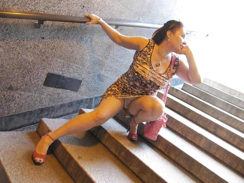 10P Hot BBW public flashing!!