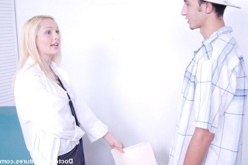 16P Cheating milf nurse rides her patients shaft and boobs jizzed