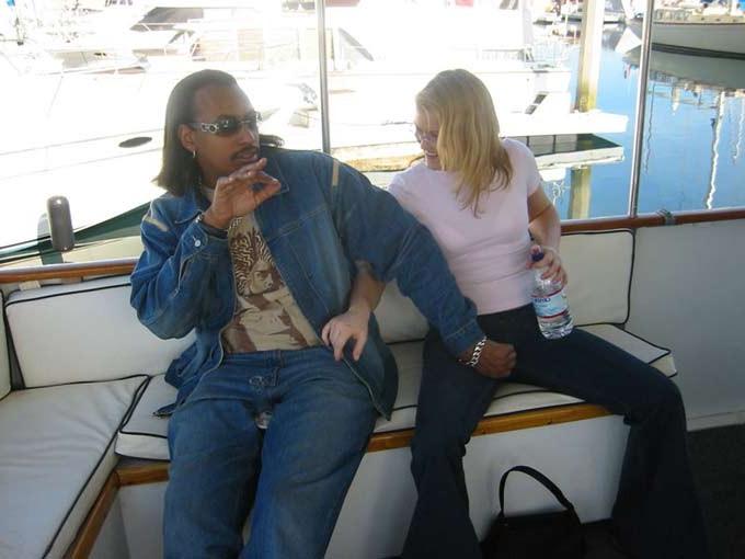 16P Blonde interracial MMF hardcore sex