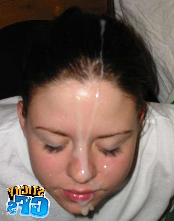 15P Cute teen girlfriends get blasted with jizz