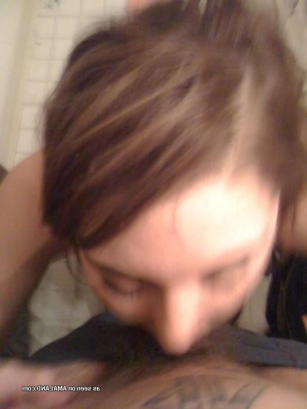 10P Cocksucking babe getting fucked from behind in the bathroom