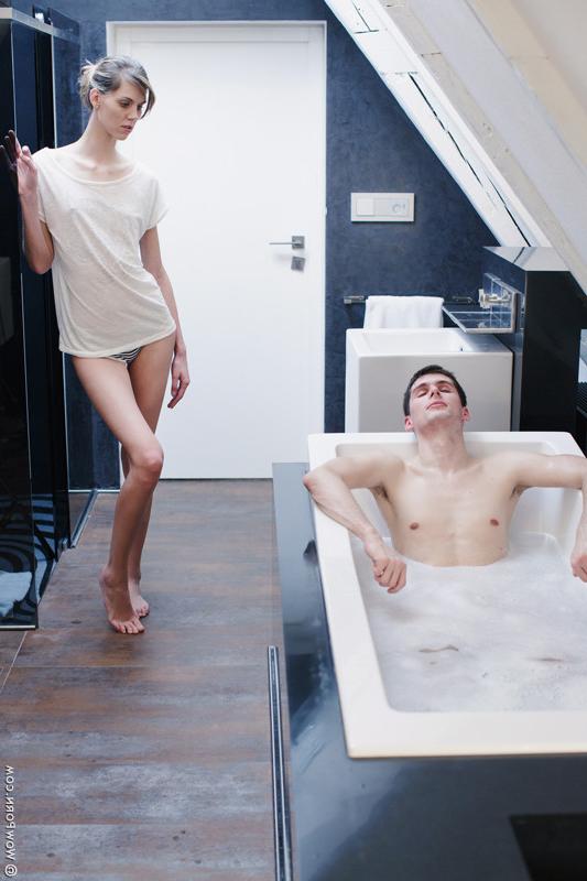15P Teen fucks her boyfriend in the bathroom