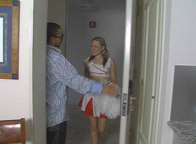 16P Sweet and innocent college cheerleader...
