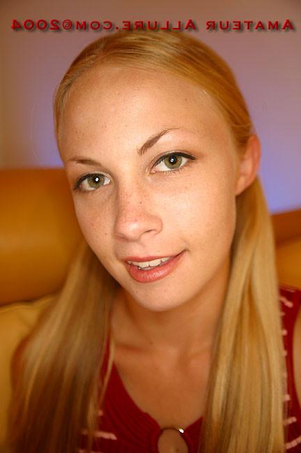 14P Petite blondie on her knees milking cock dry