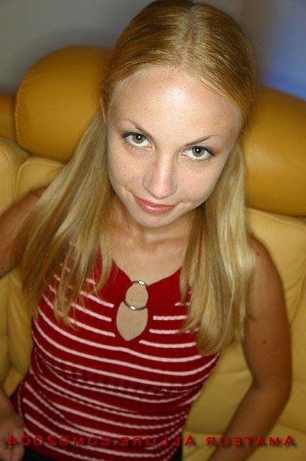 14P Petite blondie on her knees milking cock dry