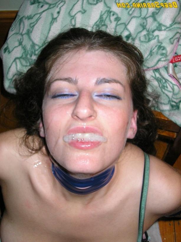 15P Tied Up For Cumshot Facial