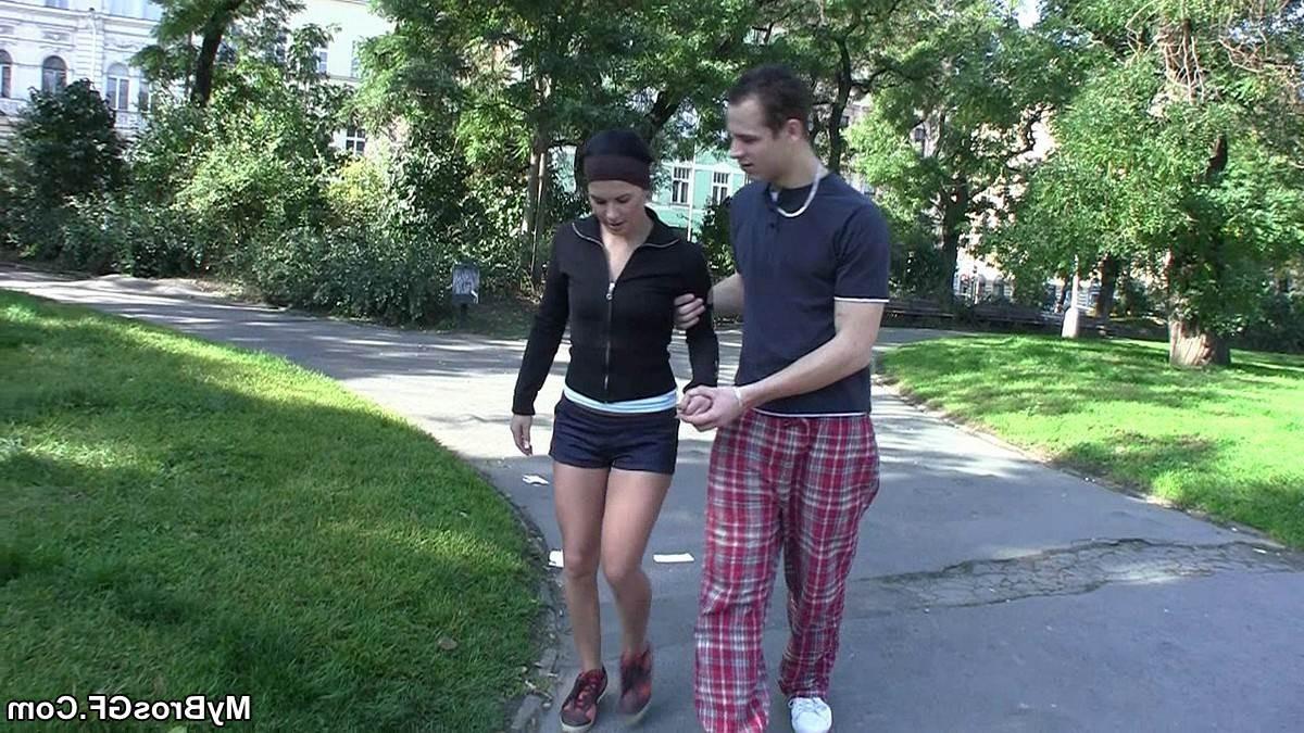 16P She gets off on his big strange cock in her pussy and he loves