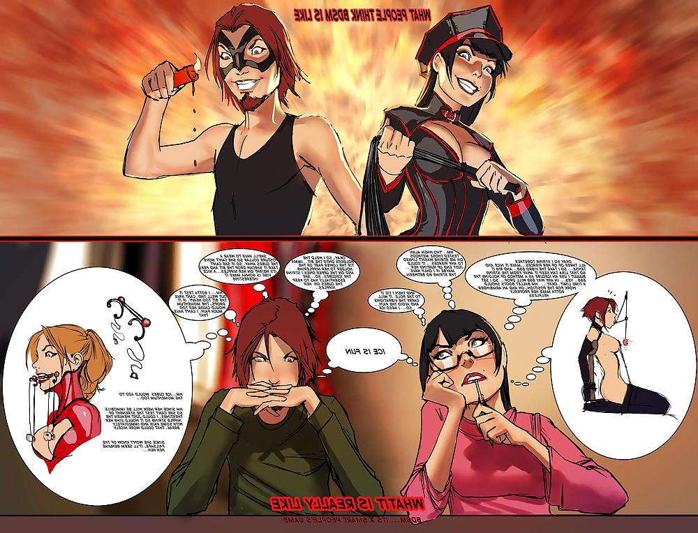 25P Lesbian BDSM fan art