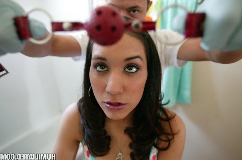 16P Barely legal teen Tia Cyrus Is tied up and hammered by a pervert