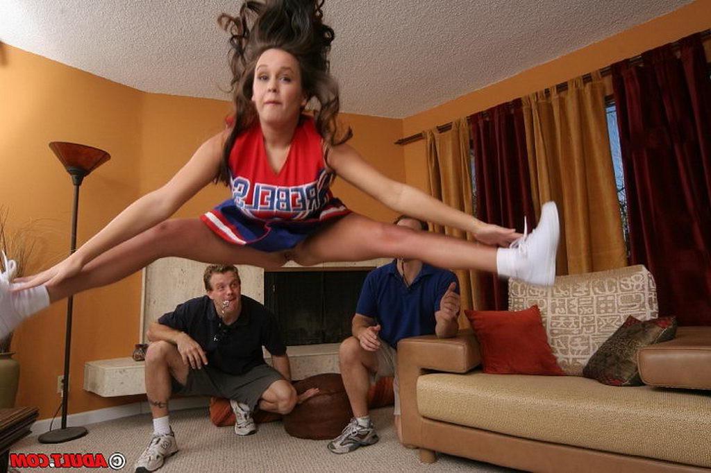20P Bigtitty cheerleader getting drilled