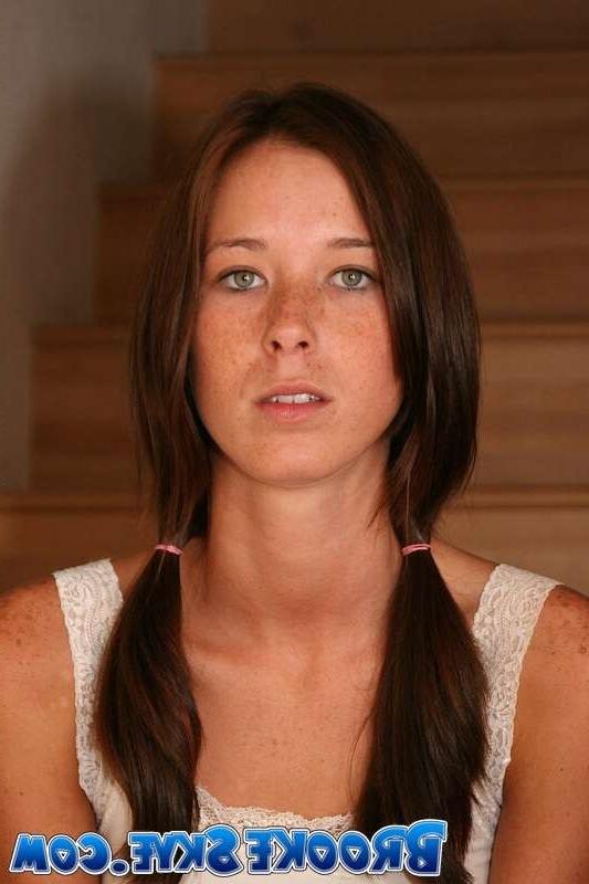 11P Brooke Skye Showing Her Tight Pussy