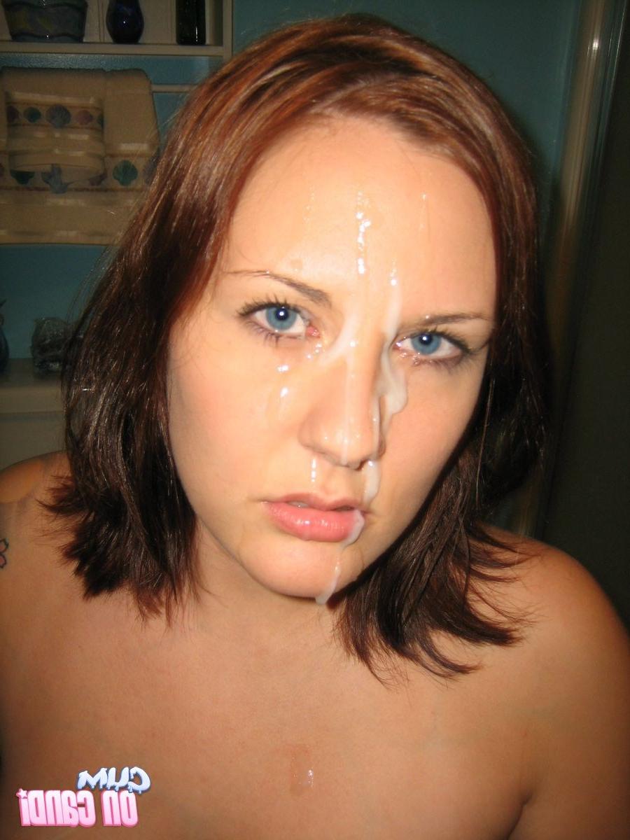 16P Candi Strips Her Red Top In The Bathroom