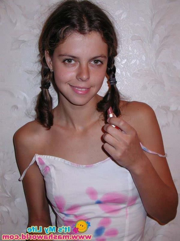 15P Slutty russian masha sucks off her boyfriends cock