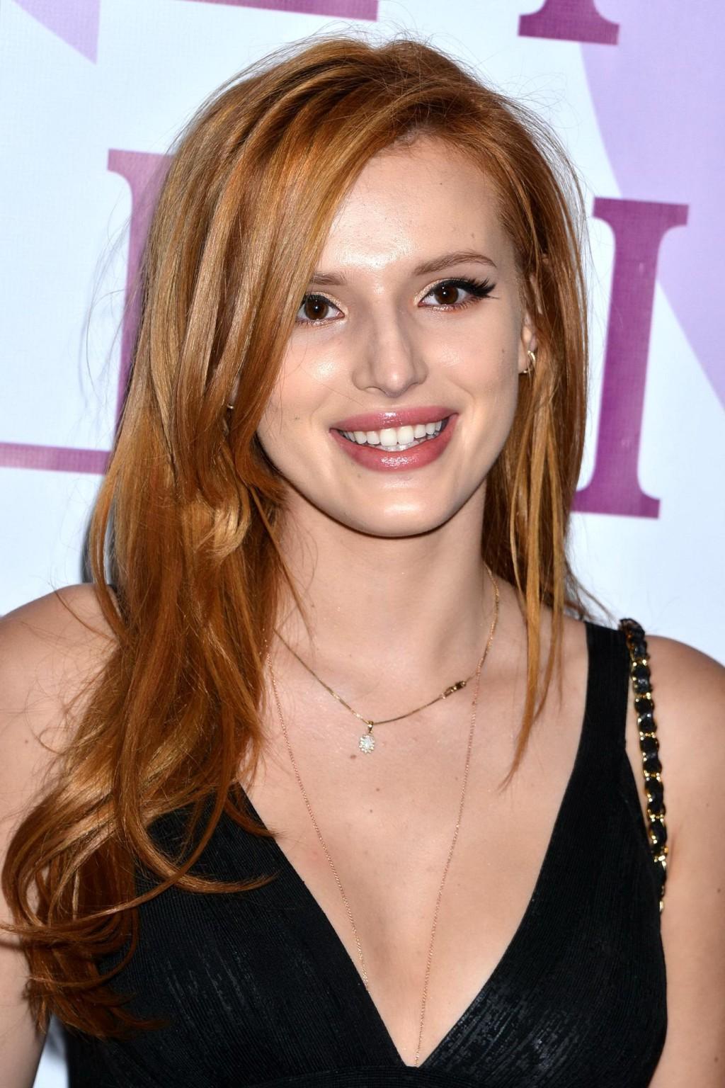 16P Bella Thorne leggy  cleavy at Taylor Spreitlers 21st birthday party in Studio Ci