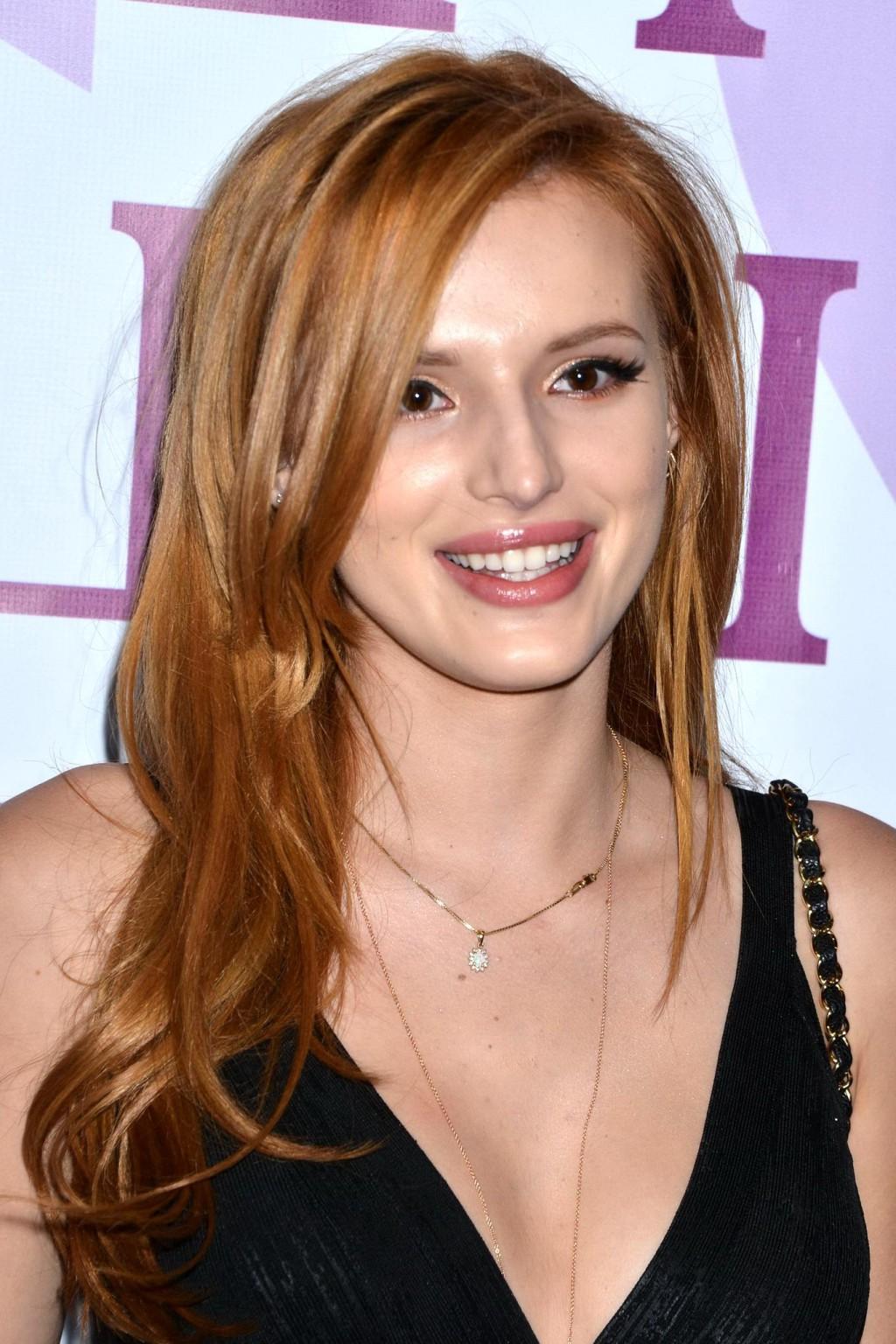 16P Bella Thorne leggy  cleavy at Taylor Spreitlers 21st birthday party in Studio Ci
