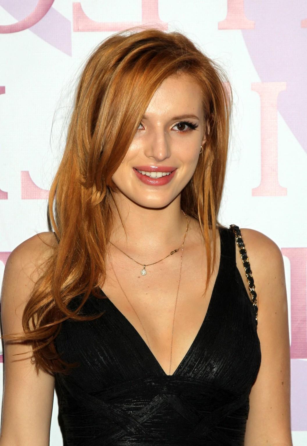 16P Bella Thorne leggy  cleavy at Taylor Spreitlers 21st birthday party in Studio Ci