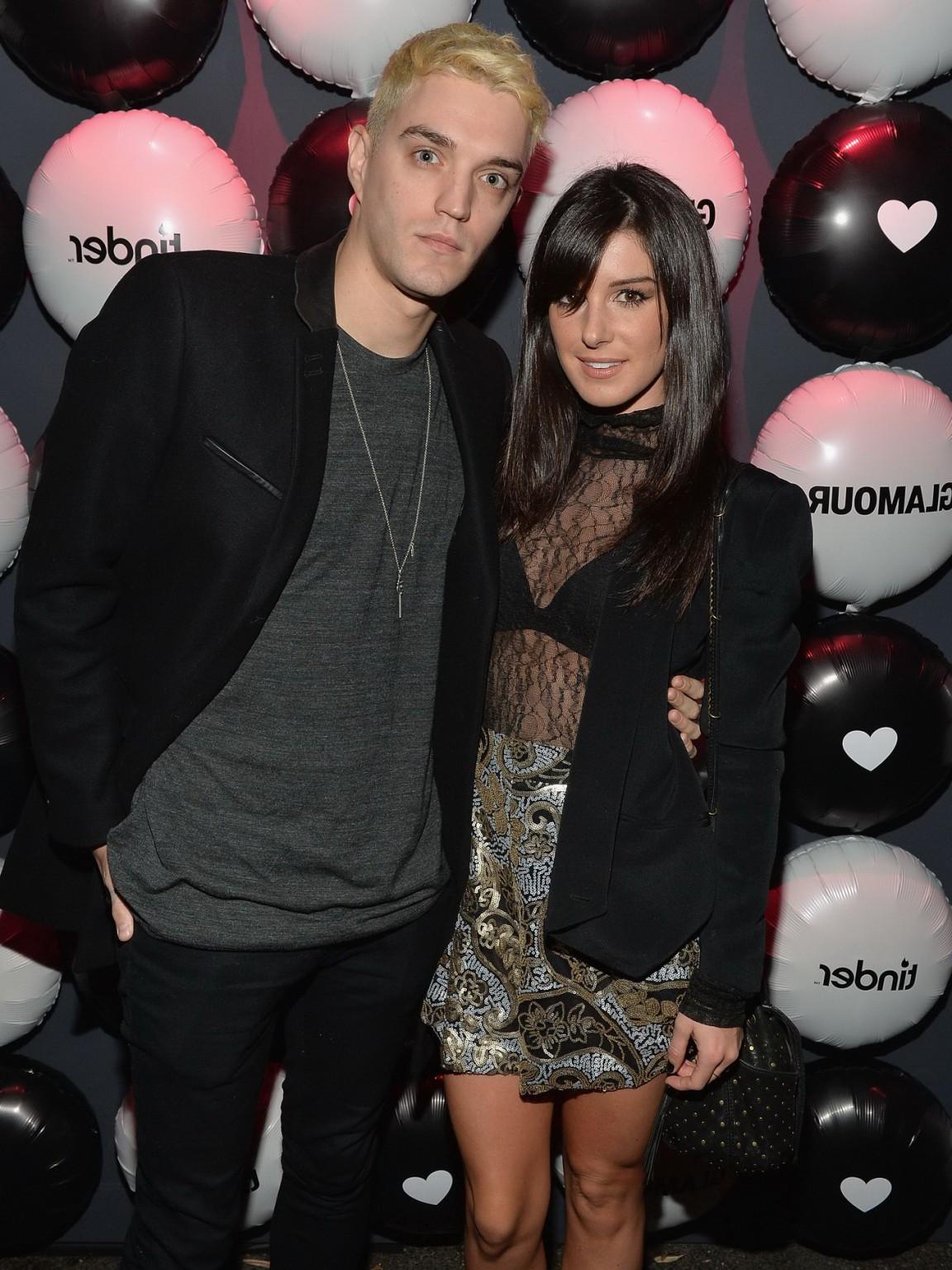 16P Shenae Grimes see-through to bra at the Glamour Hearts Tinder Party in Hollywood